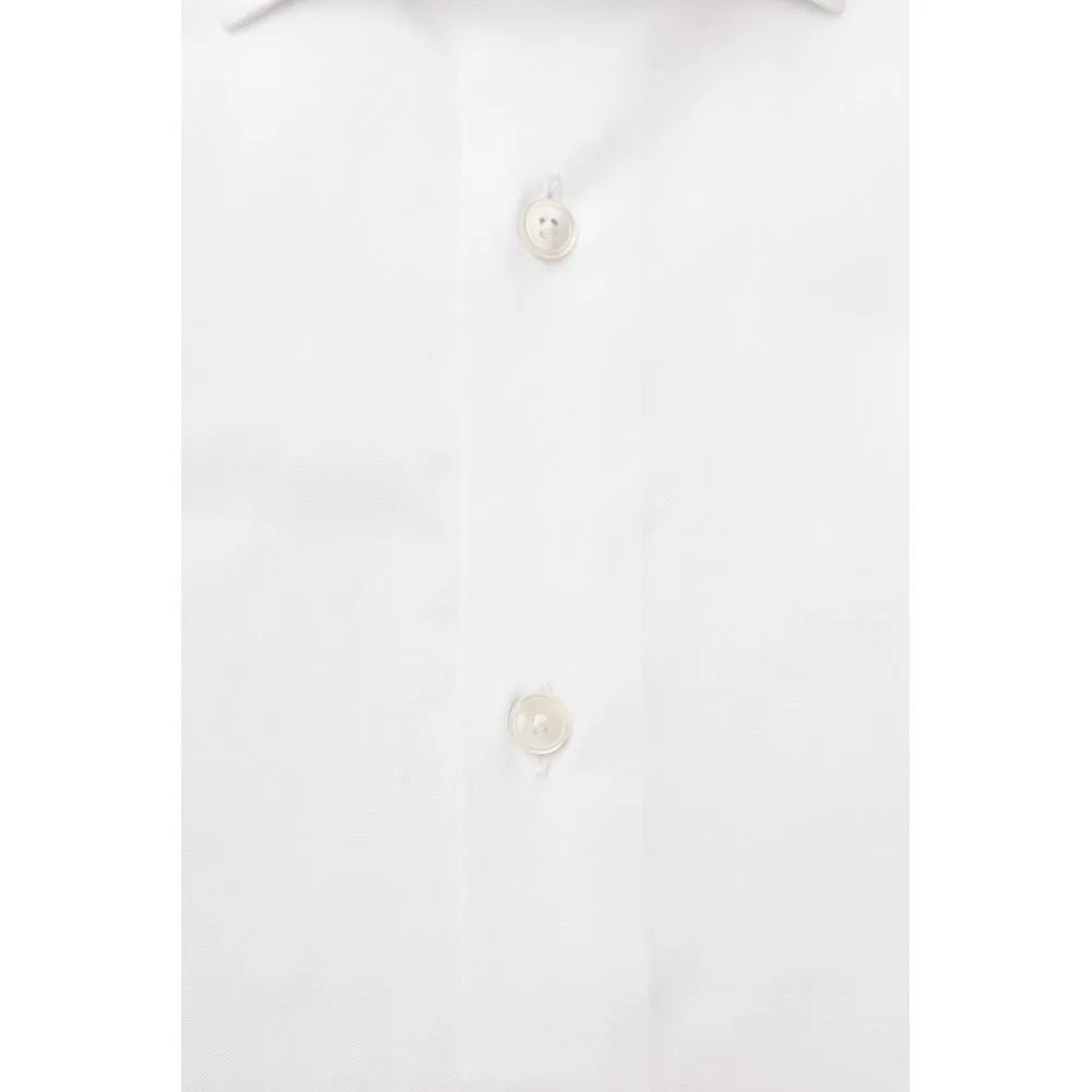White Cotton Men Shirt sold by Louxly product image thumbnail 4
