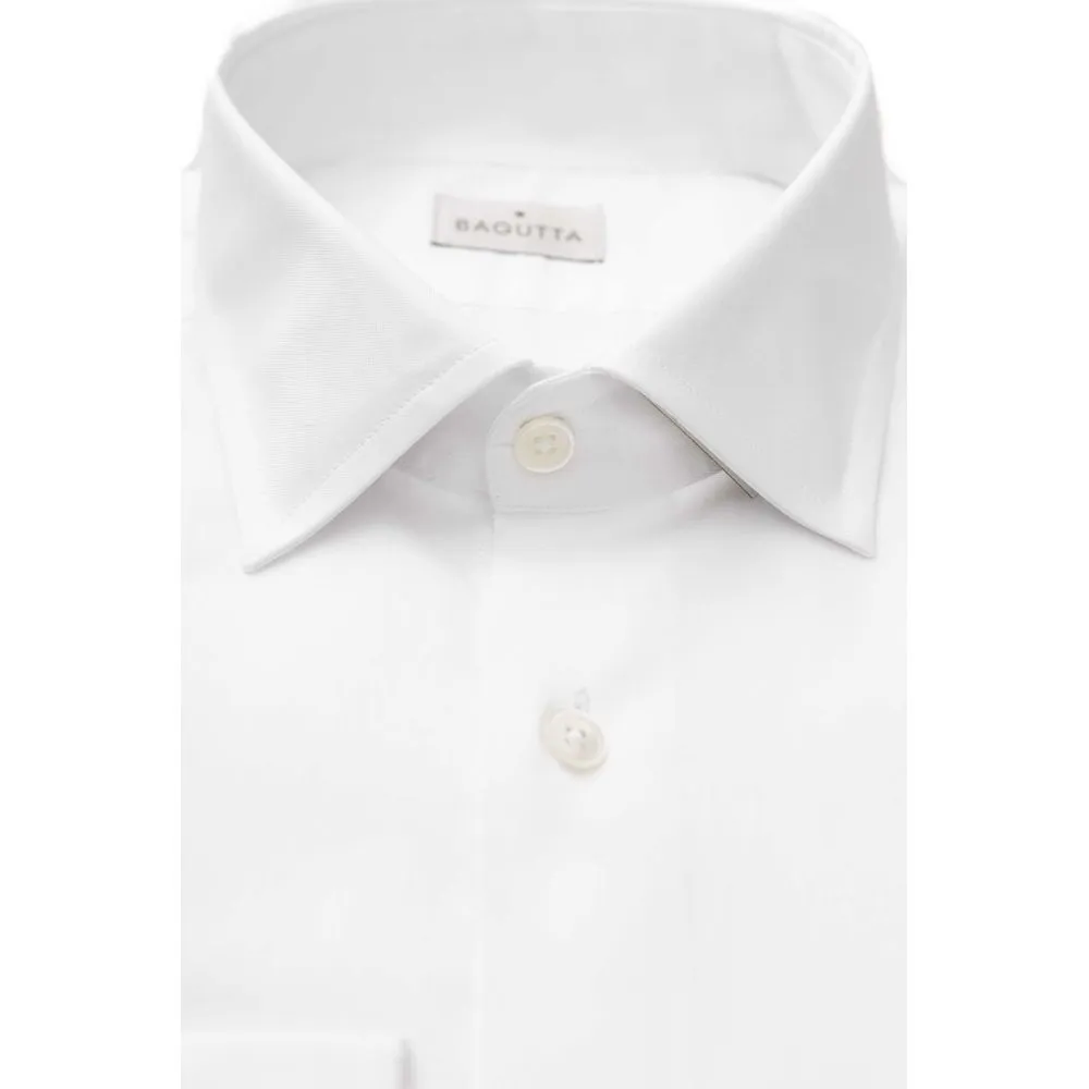 White Cotton Men Shirt sold by Louxly product image thumbnail 2