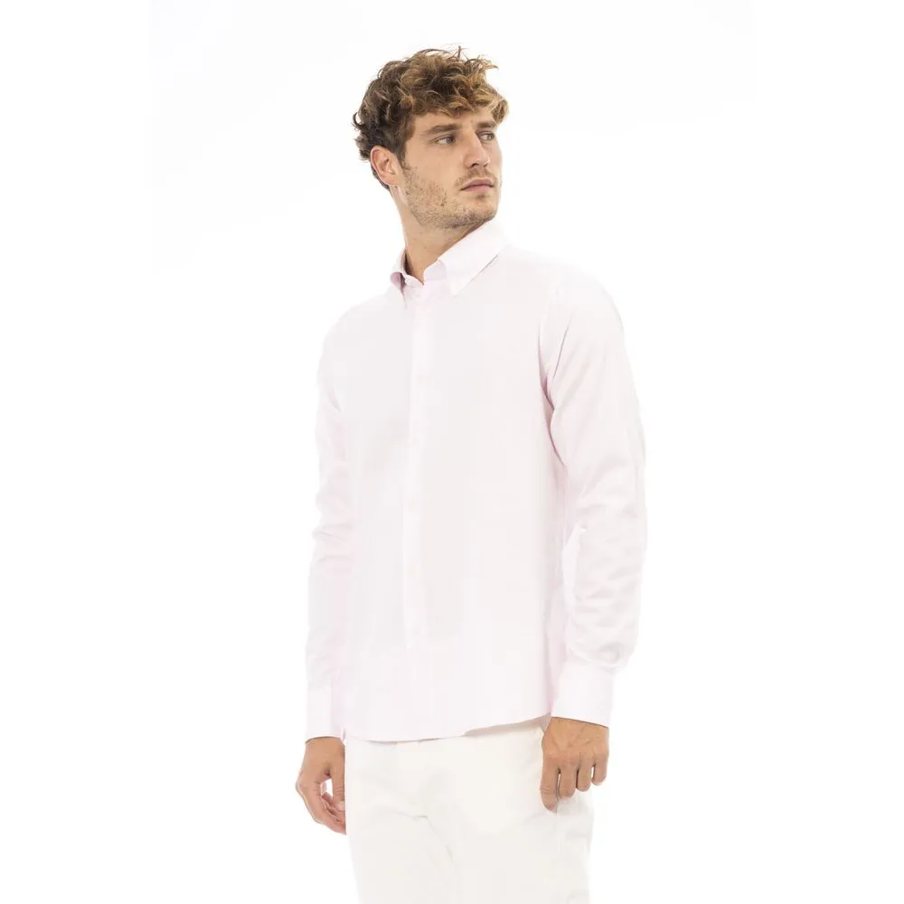Pink Cotton Men Shirt sold by Louxly product image thumbnail 2