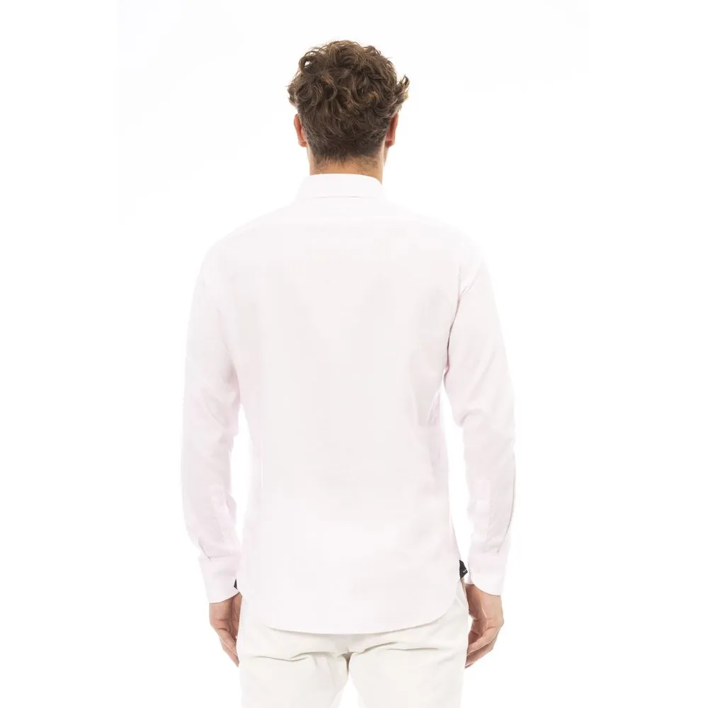 Pink Cotton Men Shirt sold by Louxly product image thumbnail 3