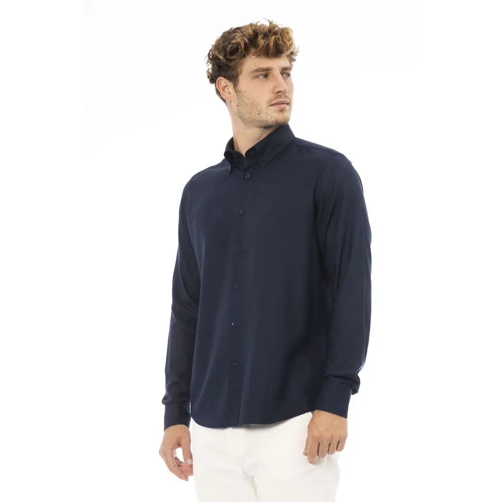 Blue Cotton Men Shirt sold by Louxly product image thumbnail 2