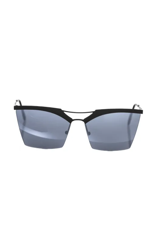 Black Metallic Women's Sunglass sold by Louxly