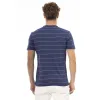Blue Cotton Men T-Shirt sold by Louxly
