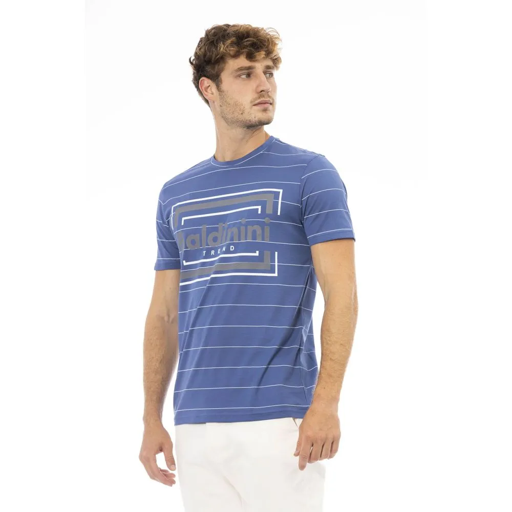 Blue Cotton Men T-Shirt sold by Louxly product image thumbnail 2