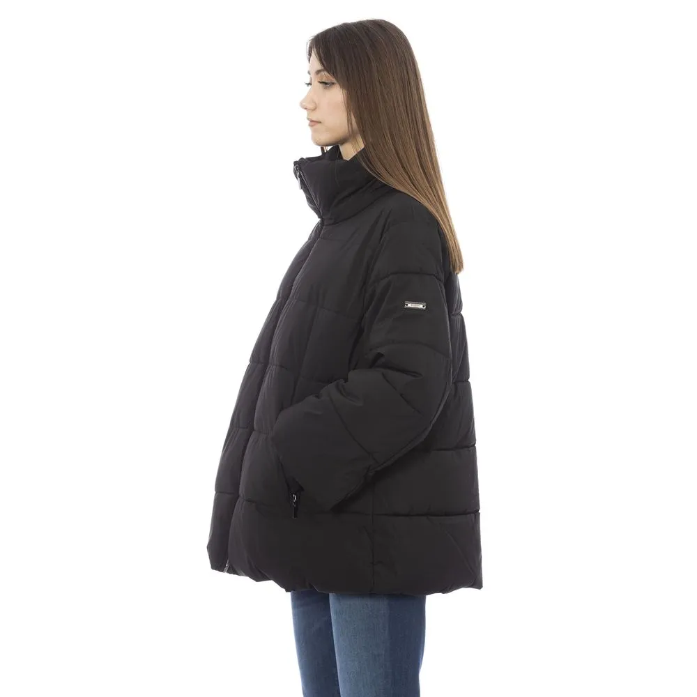 Black Polyamide Women Jacket sold by Louxly product image thumbnail 2