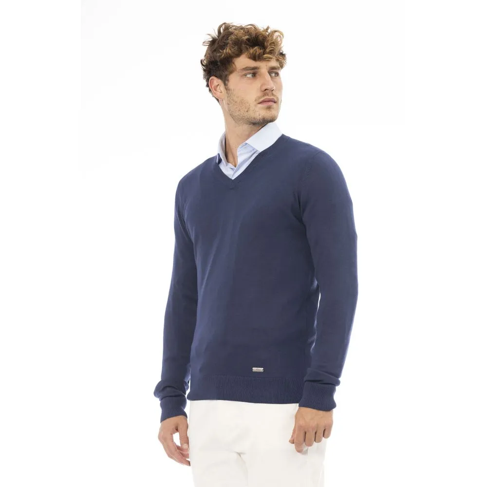 Blue Modal Men Sweater sold by Louxly product image thumbnail 2