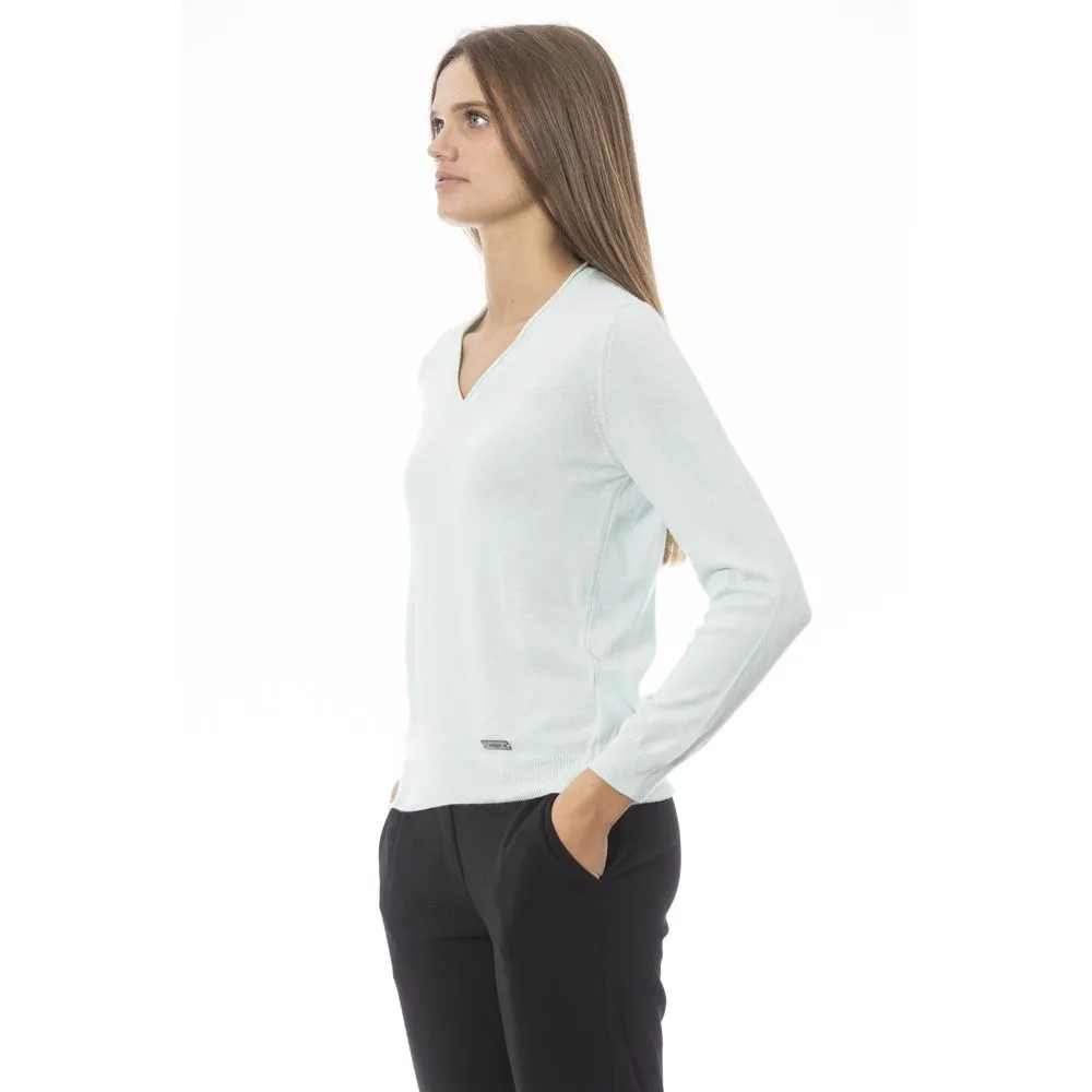 Light Blue Cashmere Women Sweater sold by Louxly product image thumbnail 2