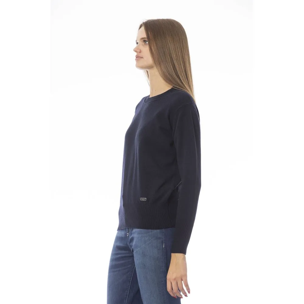 Blue Wool Women Sweater sold by Louxly product image thumbnail 2