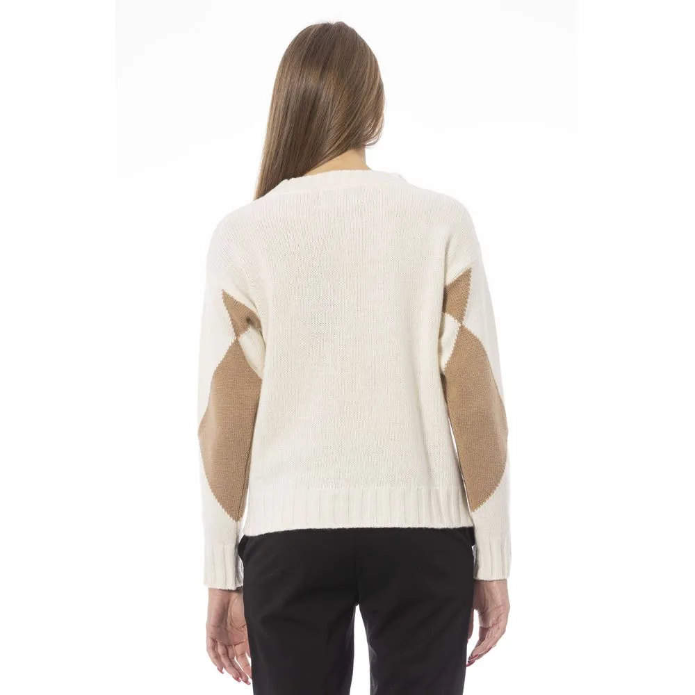 Beige Wool Women Sweater sold by Louxly product image thumbnail 3
