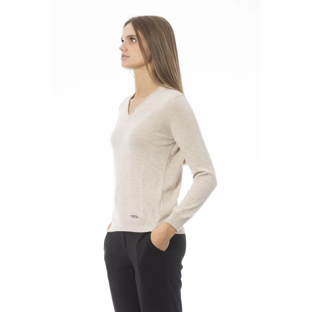 Beige Cashmere Women Sweater sold by Louxly product image thumbnail 2