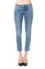 Light Blue Cotton Women Jeans sold by Louxly