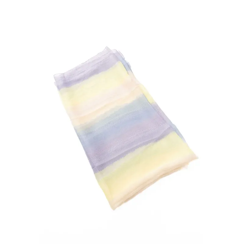Multicolor Silk Women Scarf sold by Louxly