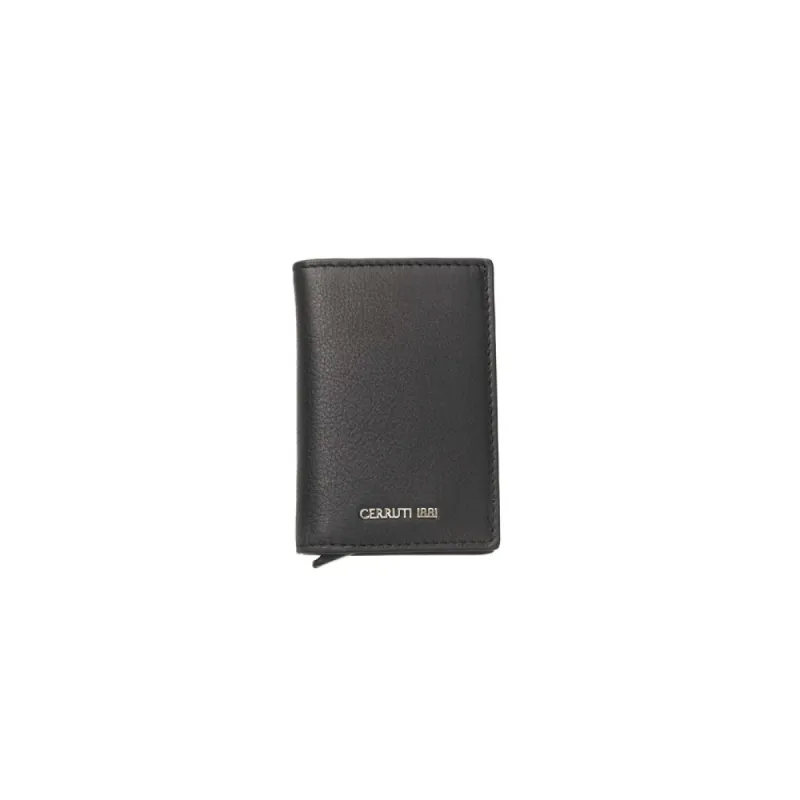 Black Leather Men Wallet sold by Louxly