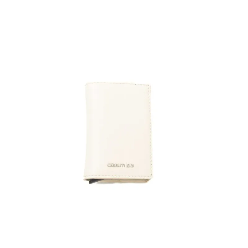 Beige Calf Leather Men Wallet sold by Louxly