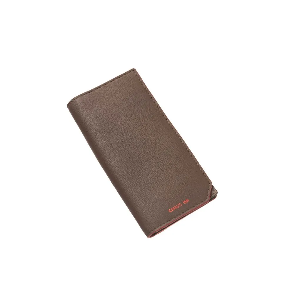 Brown Calf Leather Men Wallet sold by Louxly