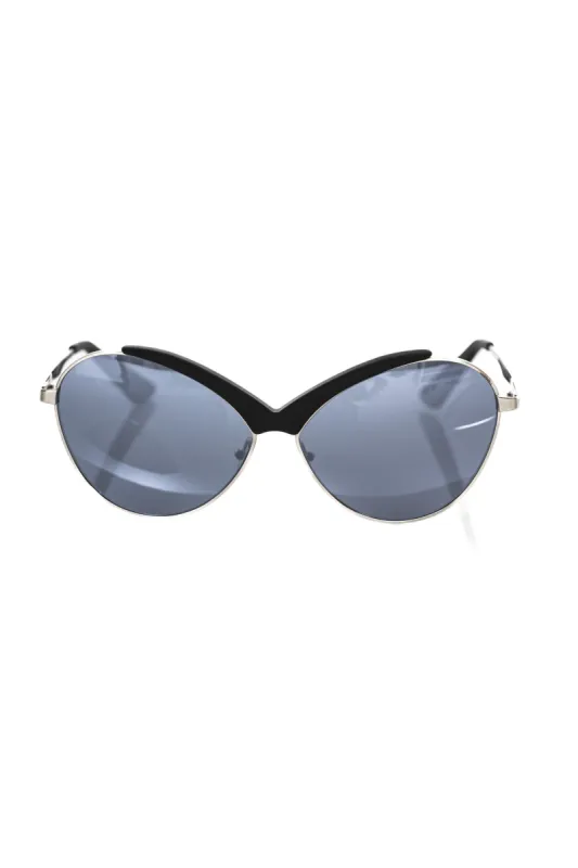 Black Metallic Women Sunglass sold by Louxly