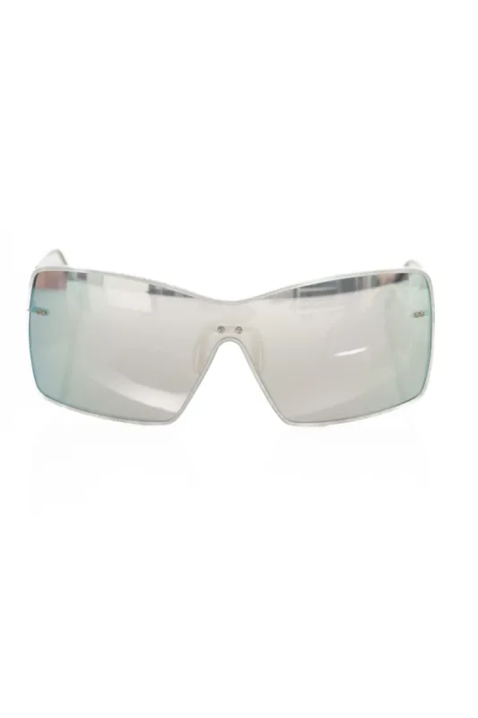 Silver Metallic Women Sunglass sold by Louxly