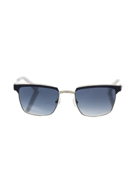 Black Metallic Men Sunglass sold by Louxly