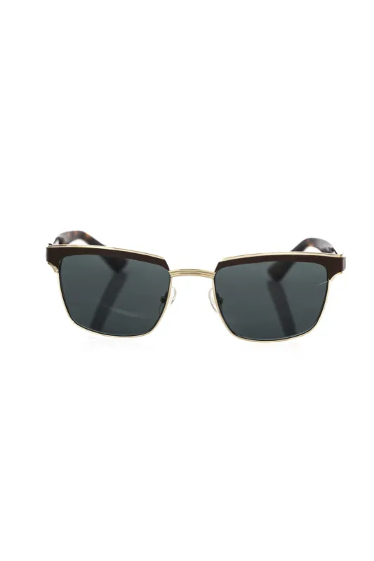 Brown Metallic Men's Sunglass sold by Louxly
