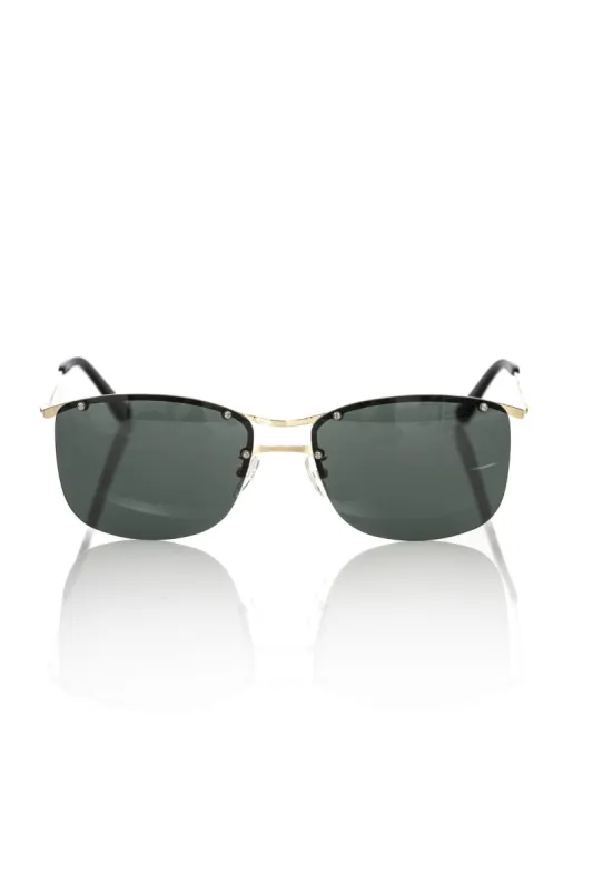 Black Metallic Fiber Men Sunglass sold by Louxly