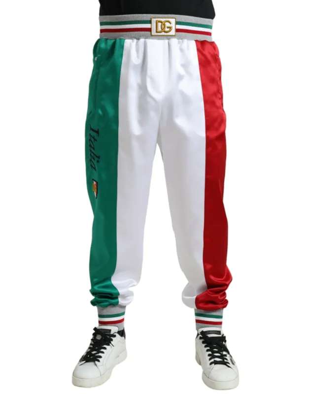 Italian Stripe Jogger Trousers sold by Louxly