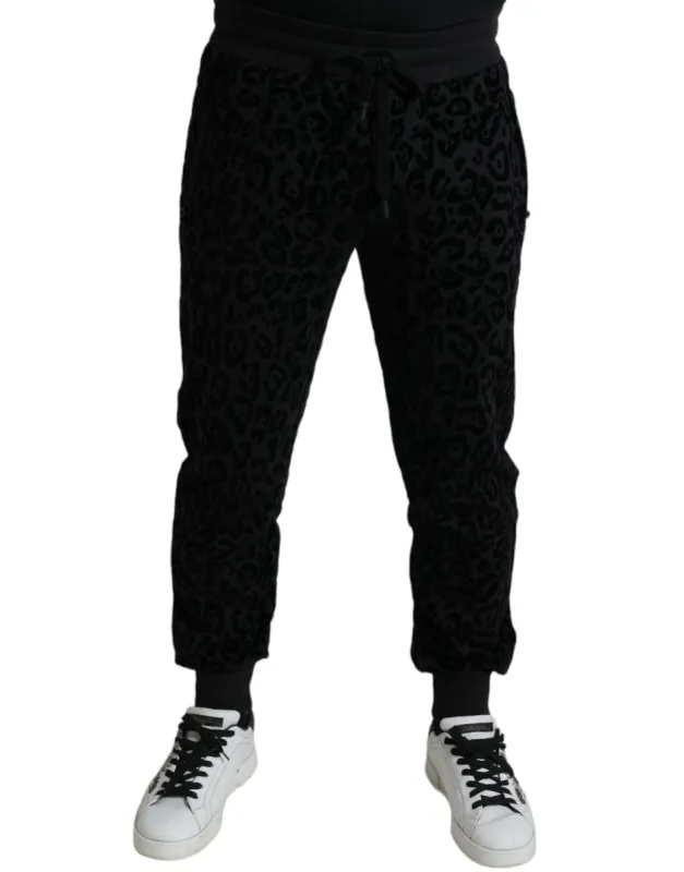 Elegant Leopard Joggers for Men sold by Louxly