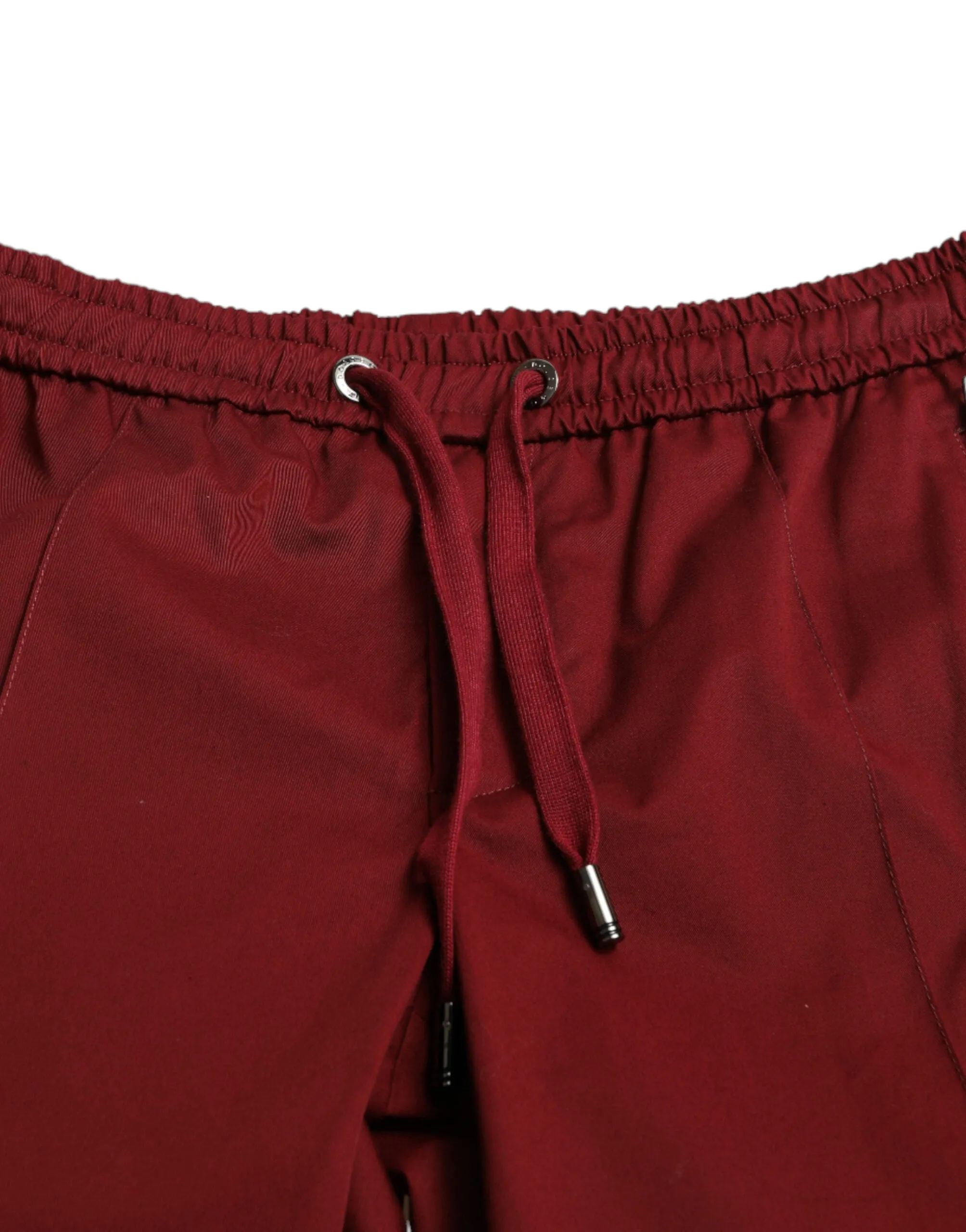 Maroon Cotton Stretch Jogger Pants sold by Louxly product image thumbnail 4