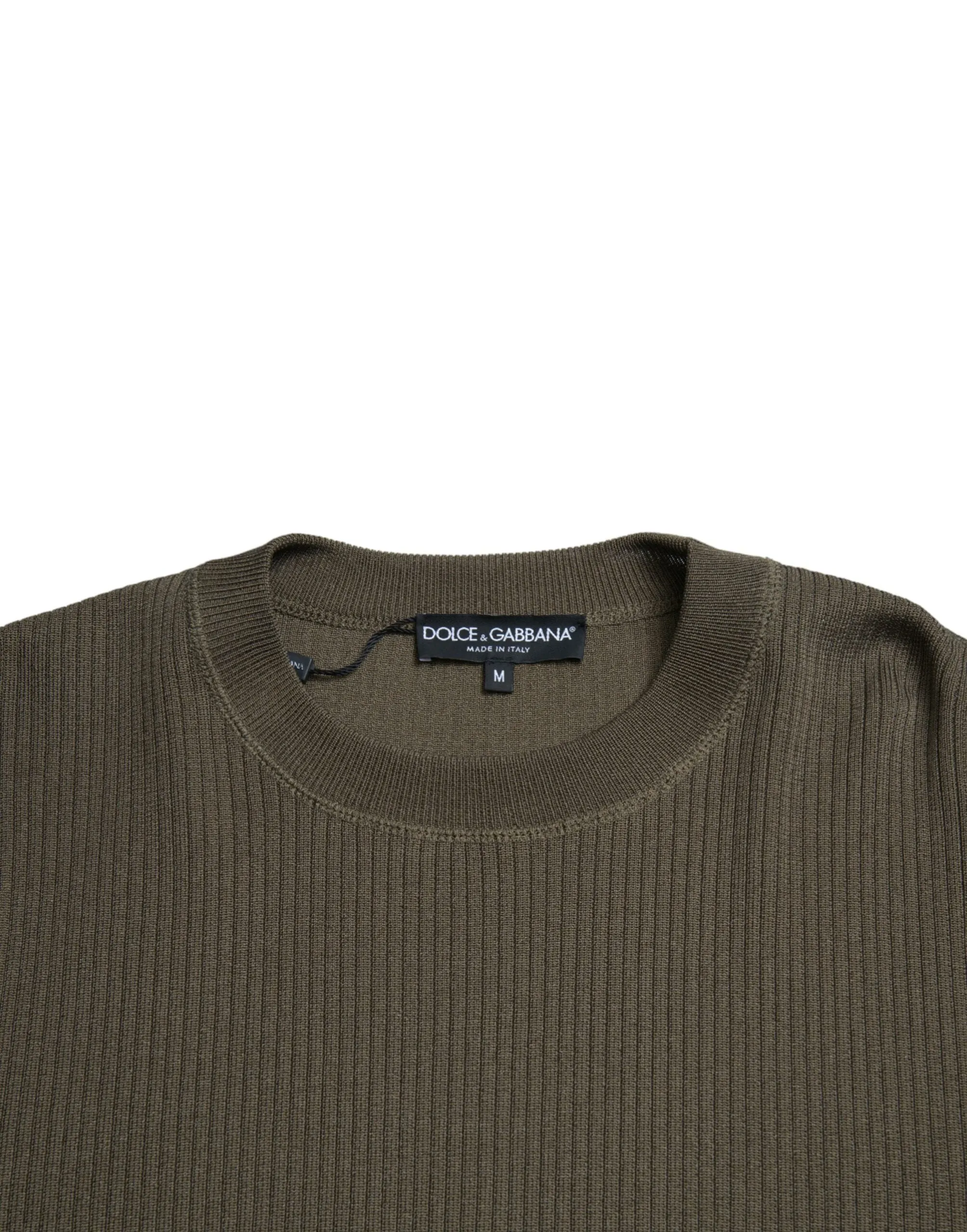 Elegant Green Crew Neck Sweater sold by Louxly product image thumbnail 5