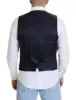 Elegant Dark Blue Formal Dress Vest sold by Louxly
