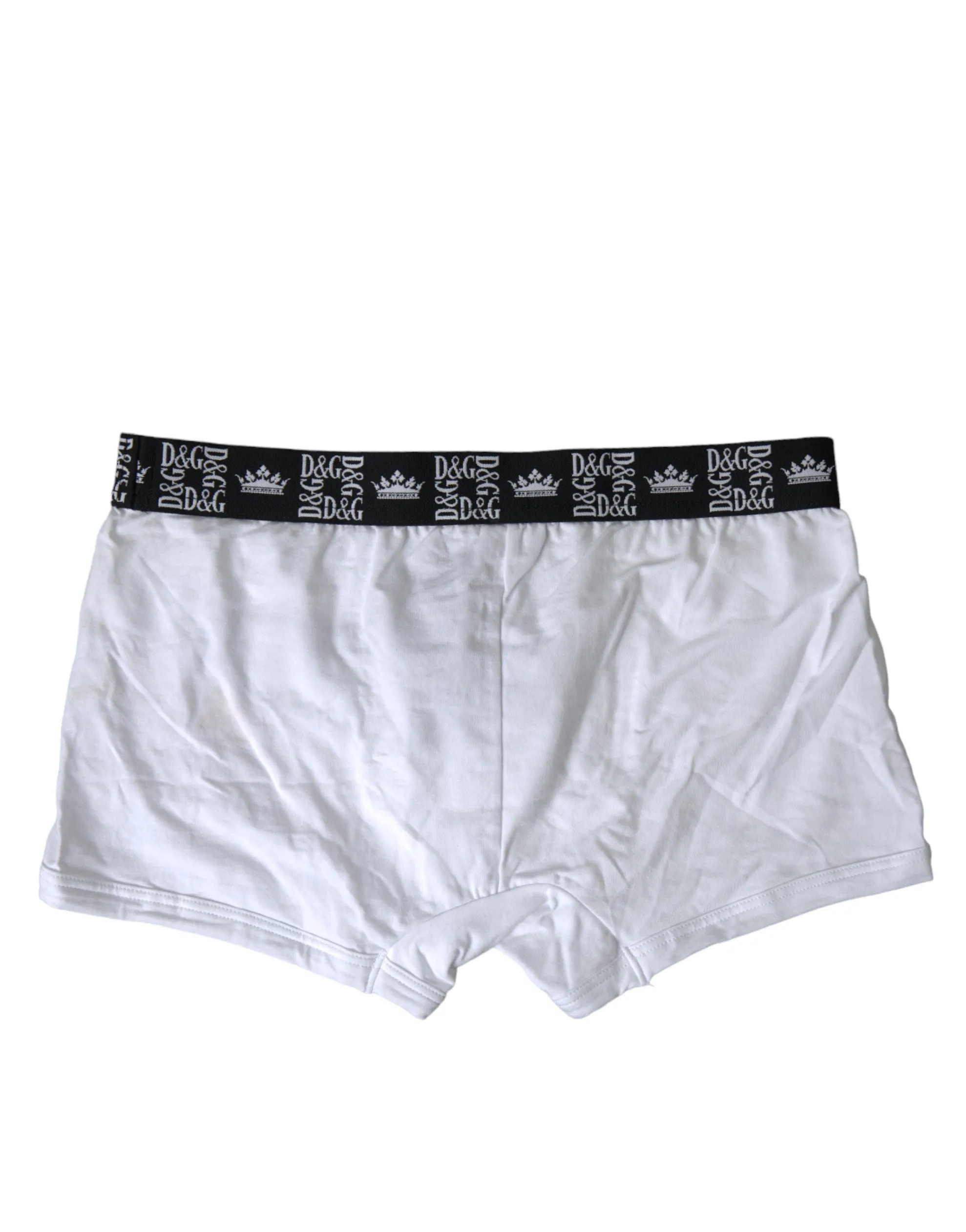 Elite White Cotton Stretch Boxers sold by Louxly product image thumbnail 2