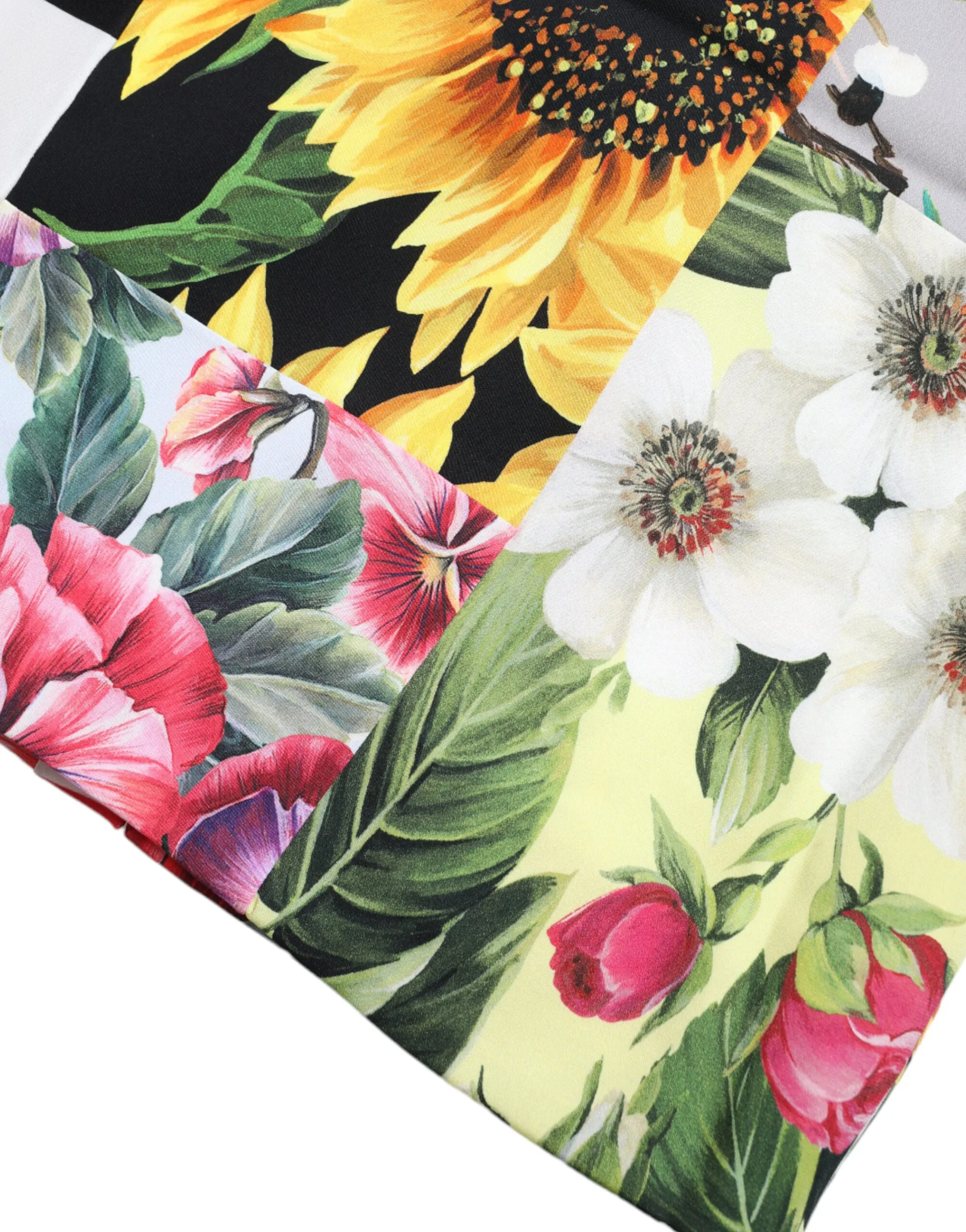 Glamorous High Waist Patchwork Midi Skirt sold by Louxly product image thumbnail 5