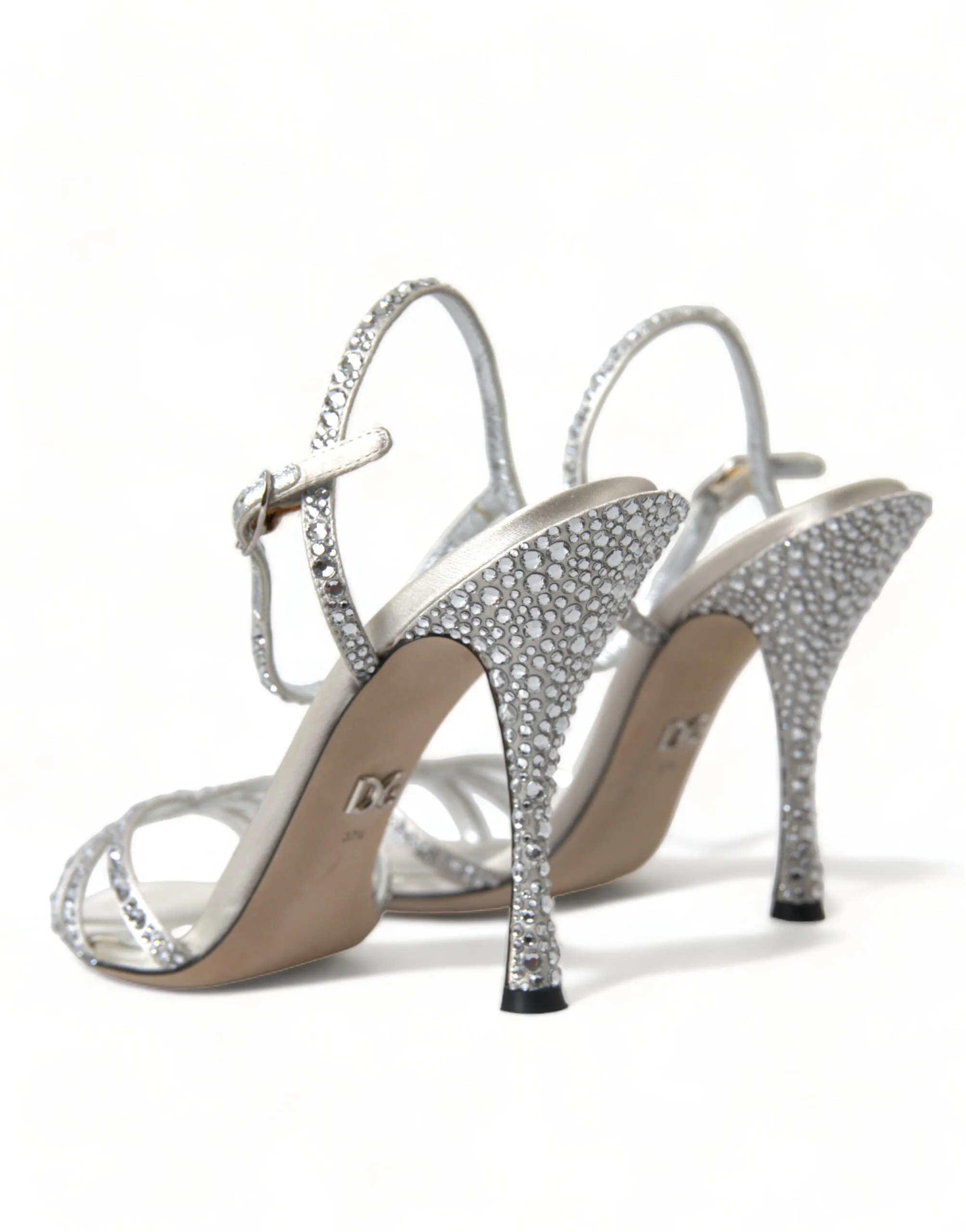 Elegant Crystal Embellished Heels Sandals sold by Louxly product image thumbnail 5