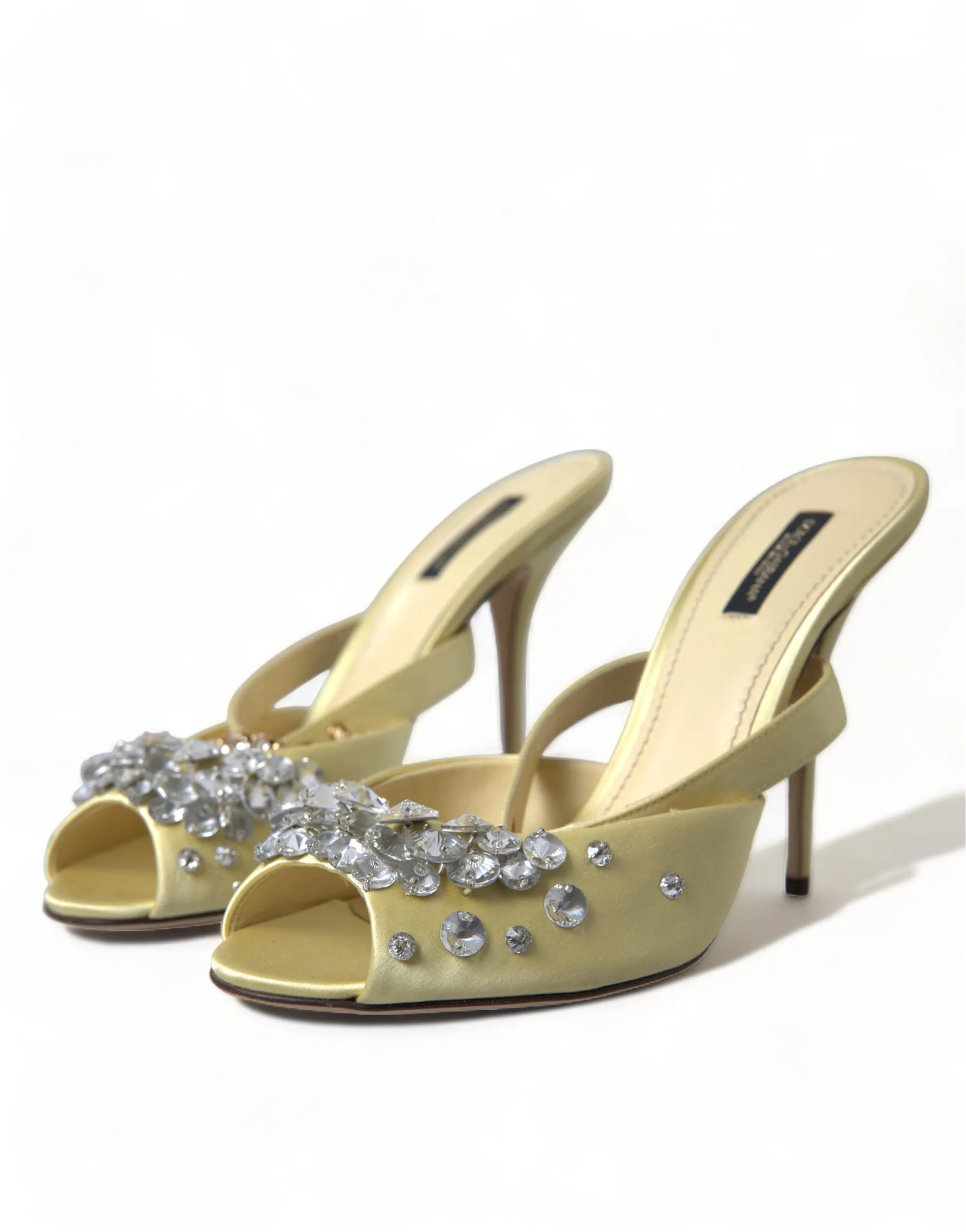 Crystal Embellished Silk Sandals sold by Louxly product image thumbnail 4