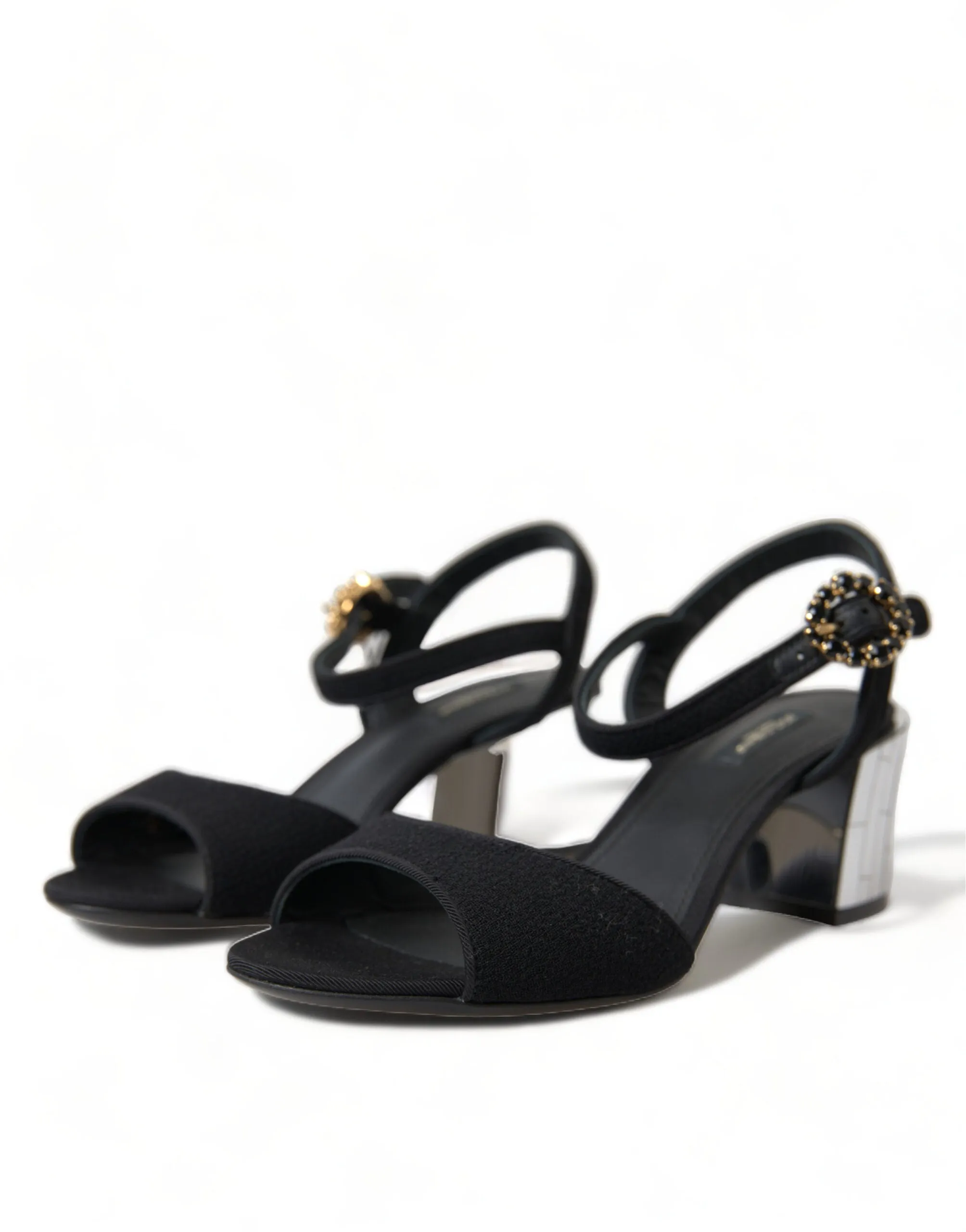 Elegant Ankle Strap Sandals with Mirror Heels sold by Louxly product image thumbnail 4