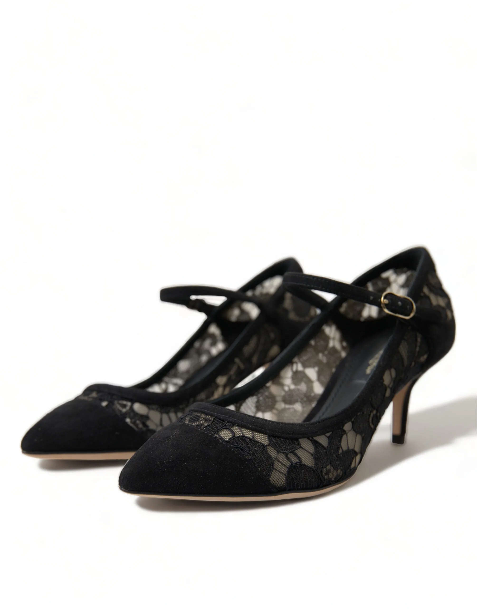 Elegant Black Taormina Lace Heels sold by Louxly product image thumbnail 3