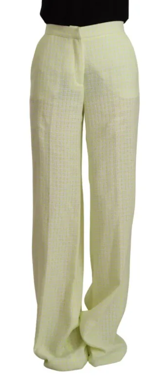 High-Waist Straight-Leg Chic Trousers made by MSGM