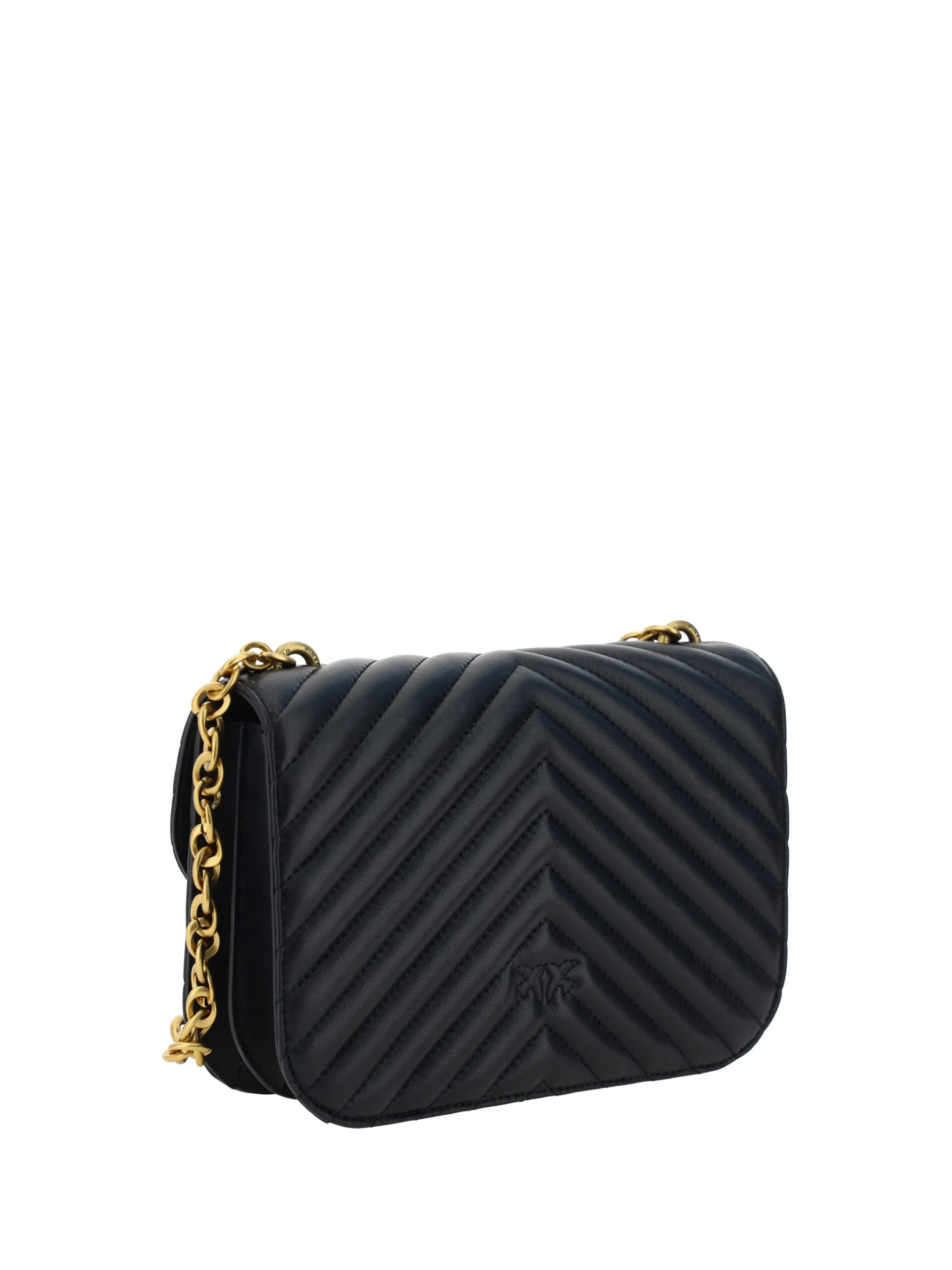 Elegant Black Quilted Leather Shoulder Bag sold by Louxly product image thumbnail 3