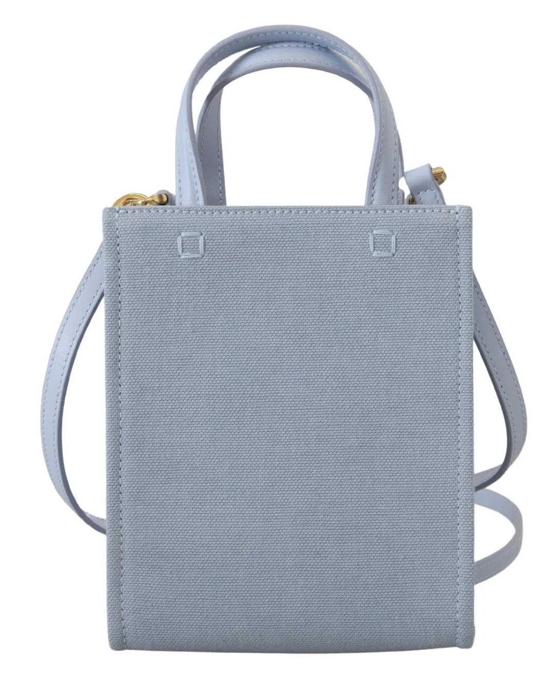 Chic Cloud Blue Cotton Mini Bag sold by Louxly product image thumbnail 3