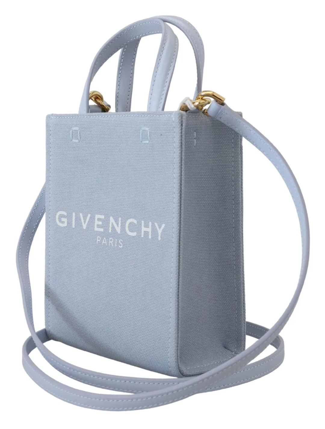 Chic Cloud Blue Cotton Mini Bag sold by Louxly product image thumbnail 2