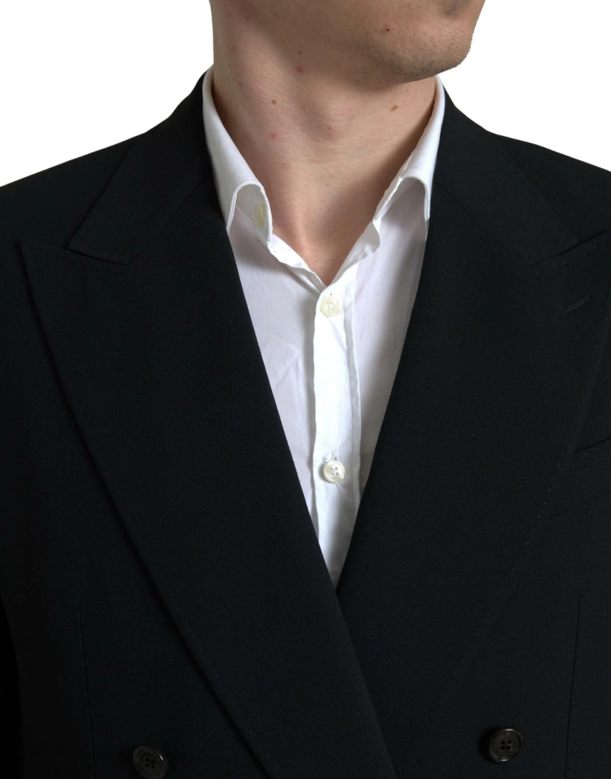 Elegant Slim Fit Double Breasted Suit sold by Louxly product image thumbnail 2