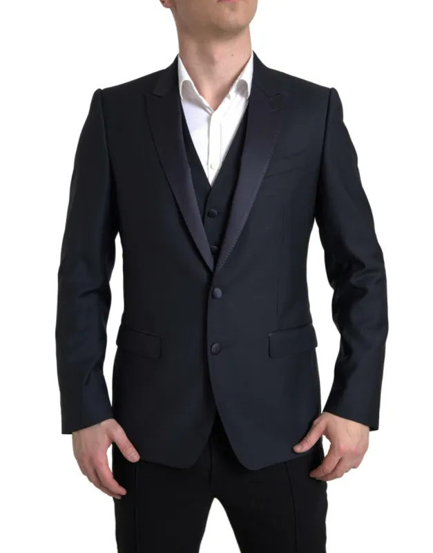 Elegant Slim Fit Two-Piece Martini Suit sold by Louxly