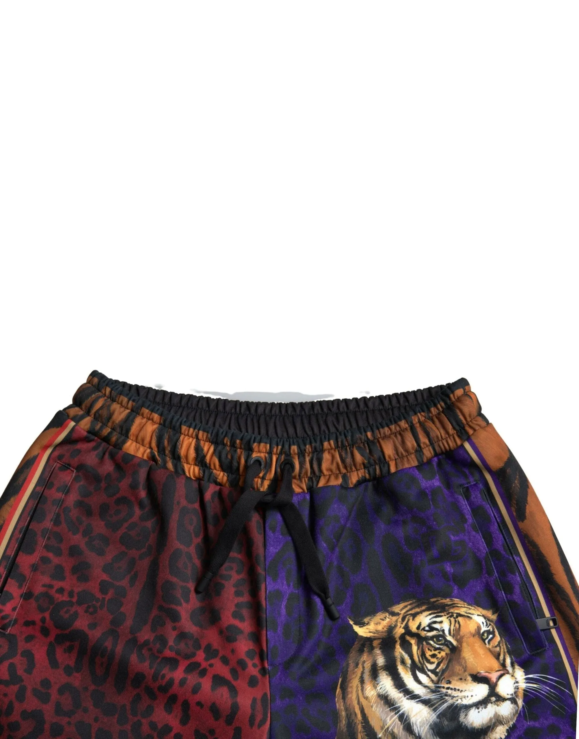 Chic Multicolor Bermuda Shorts with Exotic Print sold by Louxly product image thumbnail 4