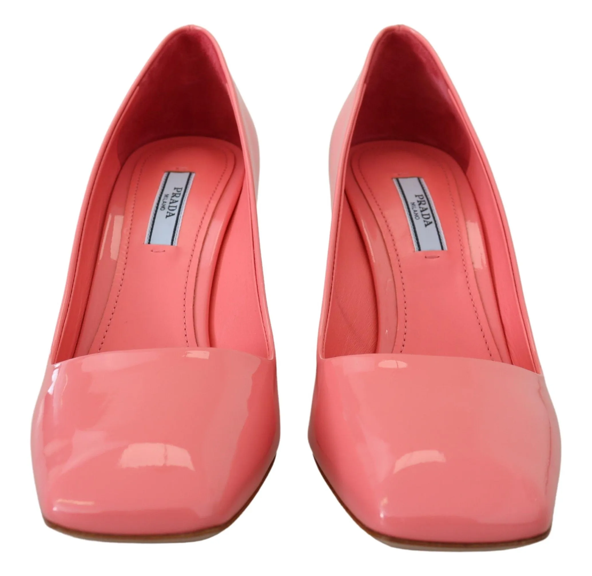 Elegant Square Toe Pink Heels sold by Louxly product image thumbnail 3