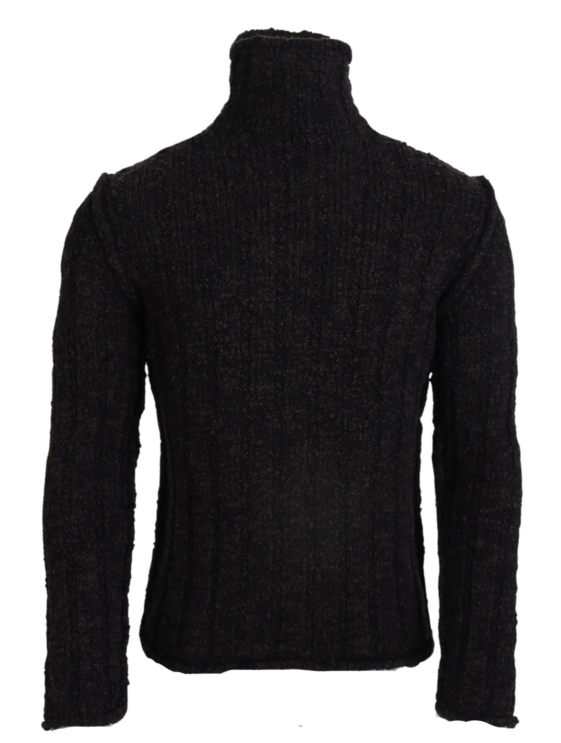Elegant Turtleneck Wool-Blend Sweater sold by Louxly