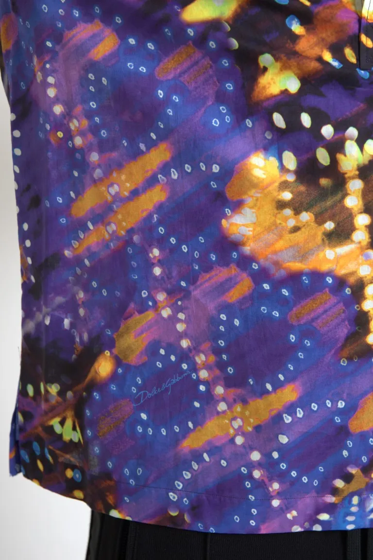 Multicolor Cotton Polo Shirt with Logo Detail sold by Louxly product image thumbnail 4