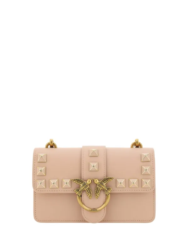 Chic Pink Cipria Mini Love Shoulder Bag sold by Louxly