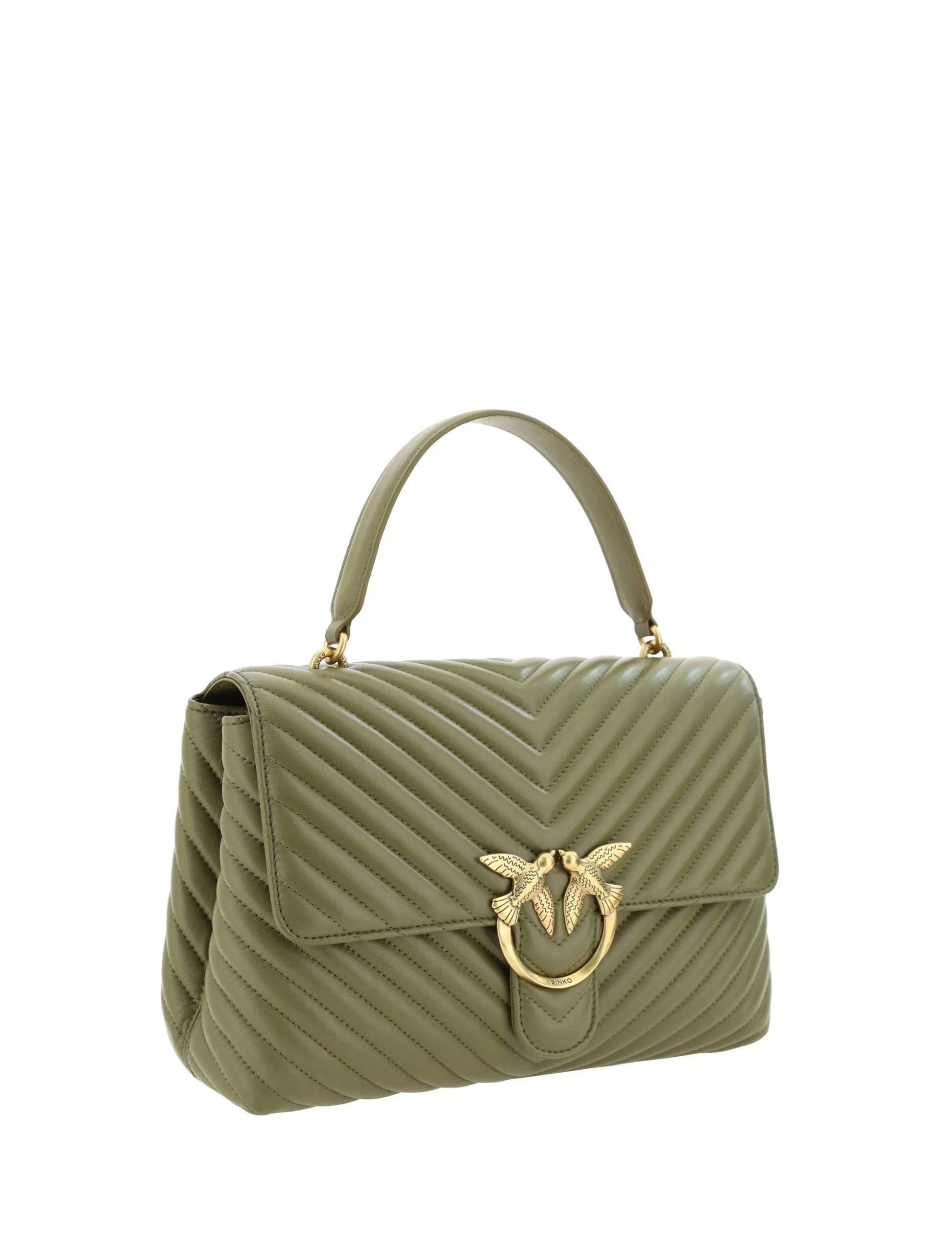 Emerald Elegance Calf Leather Handbag sold by Louxly product image thumbnail 2