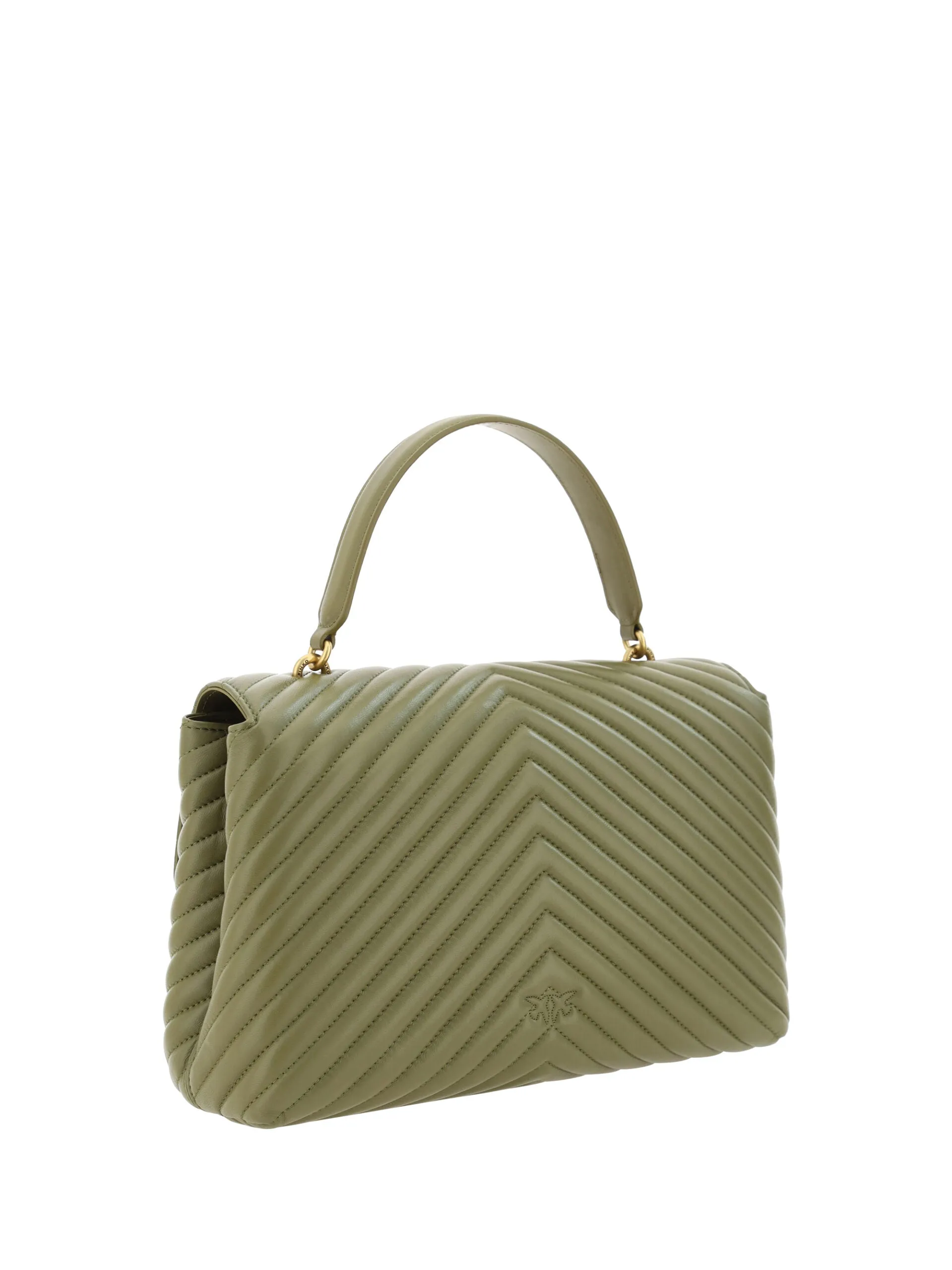 Emerald Elegance Calf Leather Handbag sold by Louxly product image thumbnail 3