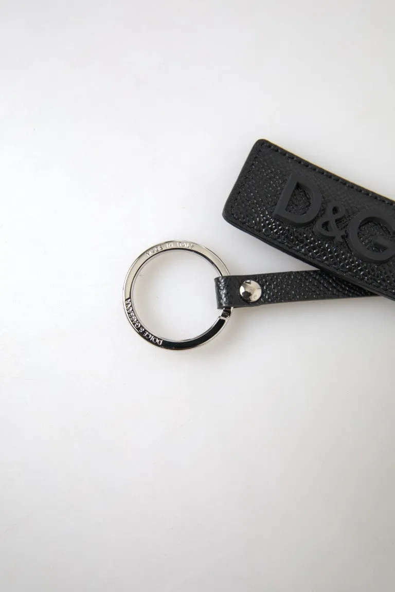 Elegant Black Leather Keyring Accessory sold by Louxly product image thumbnail 2