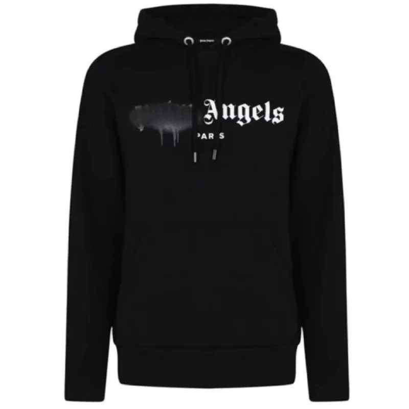 Palm Angels Mens Hoodie PMBB003C99FLE0031010 Black made by Palm Angels
